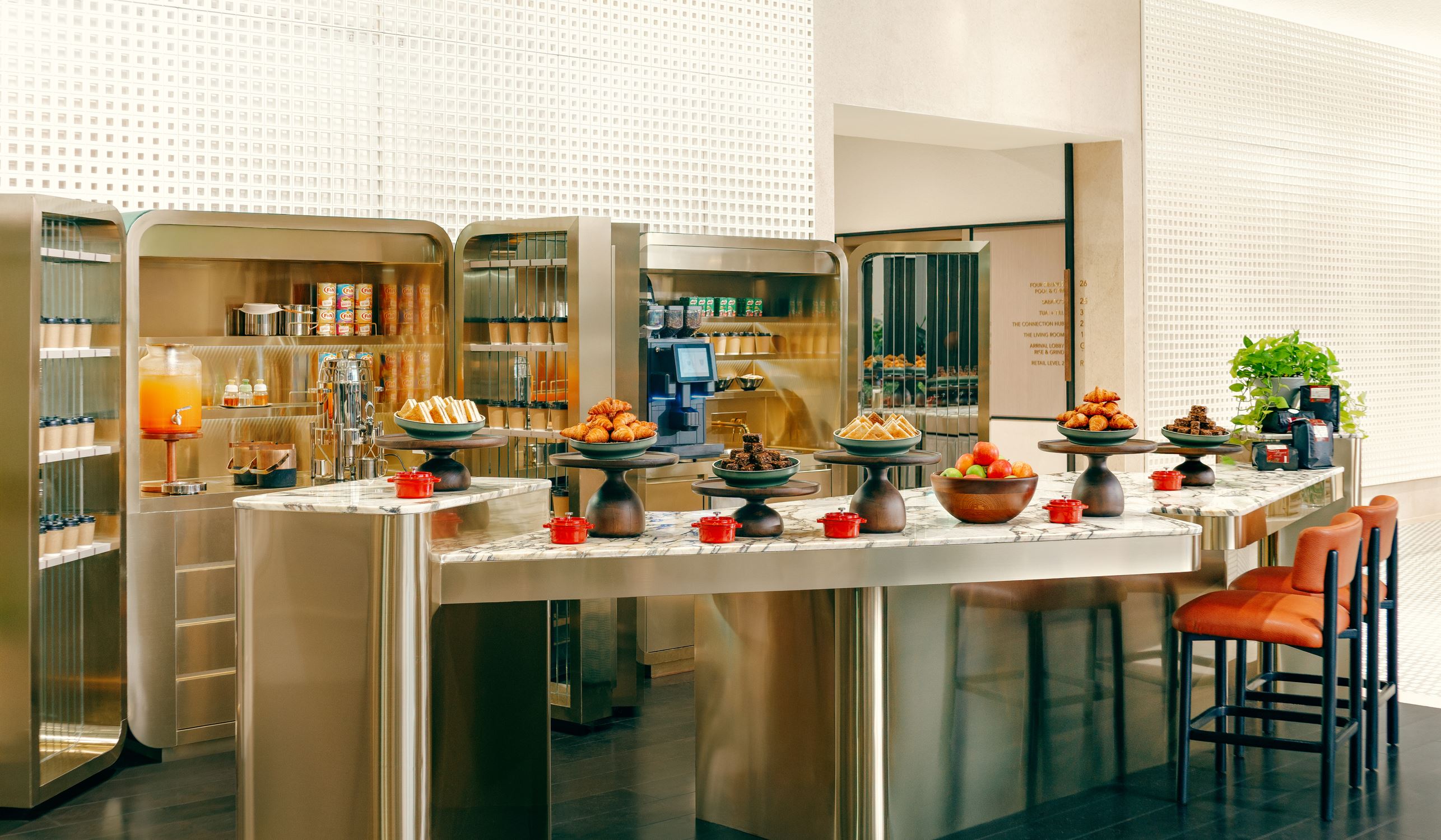 Kimpton Kickstart offers breakfast items and healthy juices for its guests